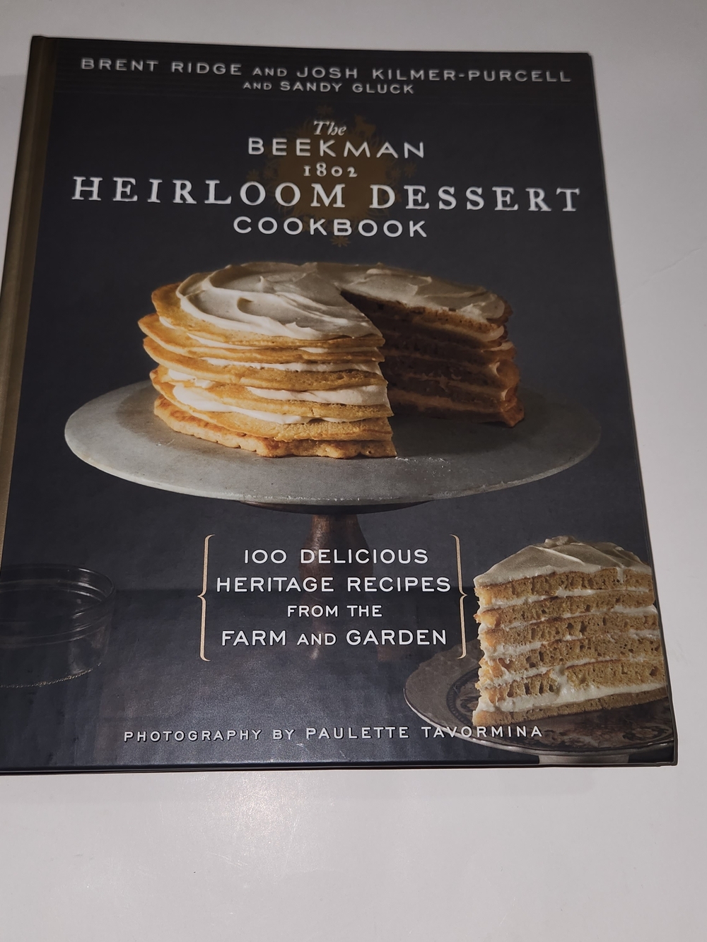 The Beekman 1802 Heirloom Dessert Cookbook - Dark Gray Cover